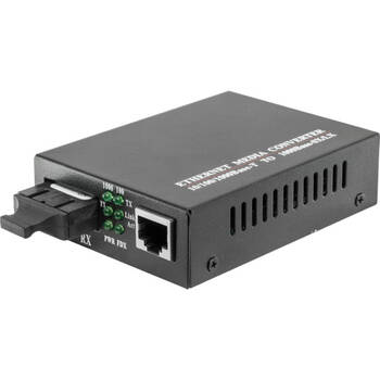 100M FIBRE MEDIA CONVERTER 10/100M MM DUAL FIBRE SC 2KM