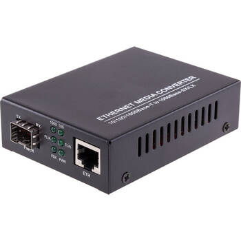1G SFP SLOT MEDIA CONVERTER GIGABIT REQUIRE SFP MODULE