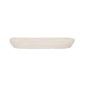 Rayell Timber Oak 14cm Serving Tray Home Decor - White Wash