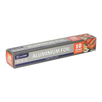 12PK Topchef Aluminum Foil Kitchen Food Wrapper Roll 10m