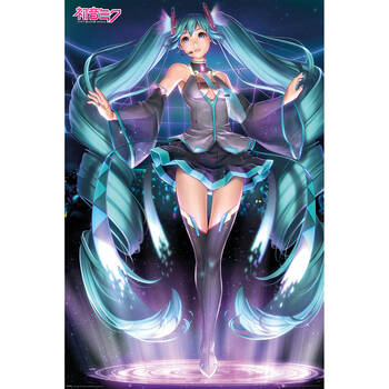 Impact Merch Hatsune Miku Projection Poster 91.5x60cm Wall Decor