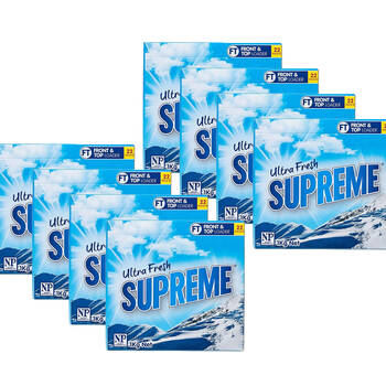 8PK Supreme Ultra Fresh Powder Laundry Detergent Concentrate 1kg