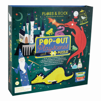  Floss & Rock Pop Out Playscene Spellbound 20cm Educational Game 3+