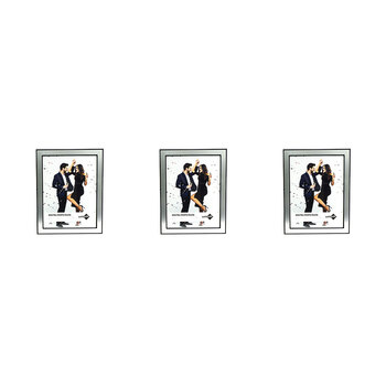 3PK Unigift Spectra Aluminium Home Photo/Picture Frame 15x20cm Assorted