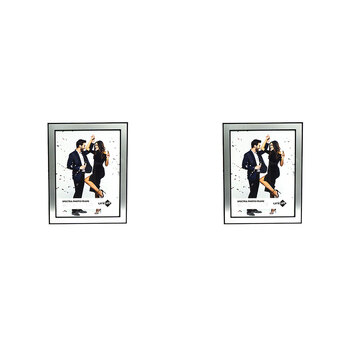 2PK Unigift Spectra Aluminium Home Photo/Picture Frame 20x25cm Assorted