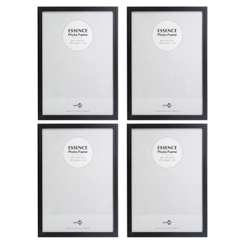 4PK Unigift Essence 30x42cm MDF/Glass A3 Picture Frame - Assorted