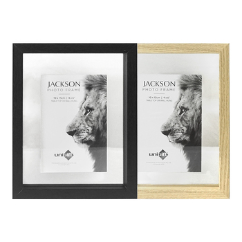 2PK Unigift Jackson 10x15cm Floating Picture Frame - Assorted