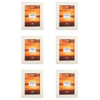 6PK Unigift Savanna Home Photo/Picture Frame 13x18cm Assorted