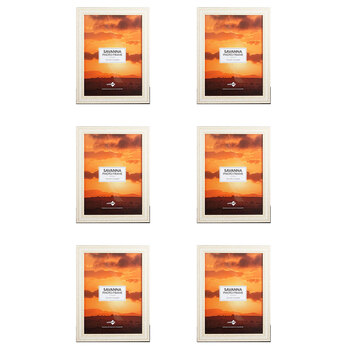 6PK Unigift Savanna Home Photo/Picture Frame A4 Assorted