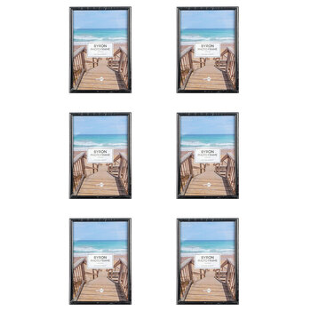 6PK Unigift Byron Home Photo/Picture Frame 13x18cm Assorted