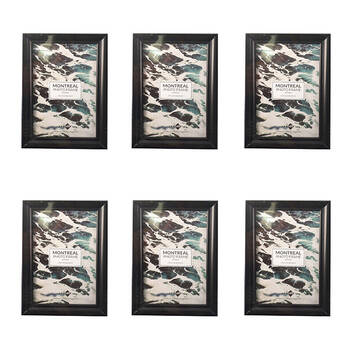 6PK Unigift Certificate Montreal Glass Picture Photo Frame A4 Assorted