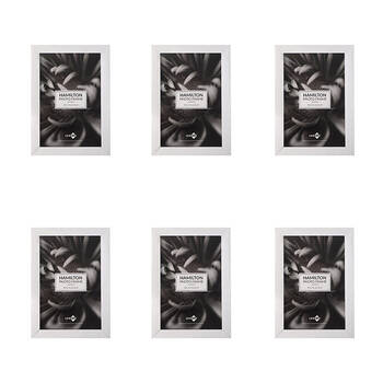 6PK Unigift Hamilton Home Decor Hanging Picture Photo Frame 15x20cm Assorted