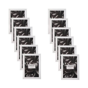 12PK Unigift Hamilton Wooden/Glass Picture Photo Frame 20x25cm Assorted