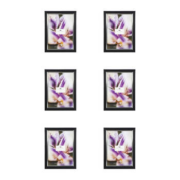 6PK Unigift Iris A4 Photo Frame Picture Holder Home Decor 21x29cm - Black