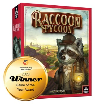 Raccoon Tycoon Fun Party Kids/Children Strategy Game 8+