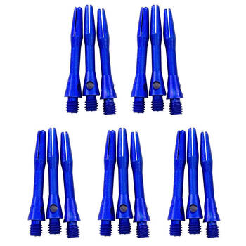 5x 3pc Formula Sports Alloy Coloured Dart Shafts Stems Extra Short 30mm Assorted