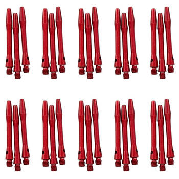 10x 3pc Formula Sports Alloy Coloured Dart Shafts Stems Short 35mm Assorted