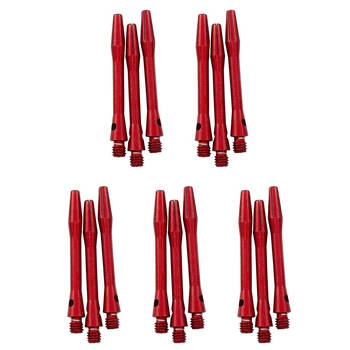 5x 3pc Formula Sports Alloy Coloured Dart Shafts Stems Short 35mm Assorted