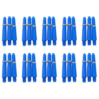 10x 3pc Formula Sports Ring Grip Dart Shafts Stems Extra Short 30mm Assorted