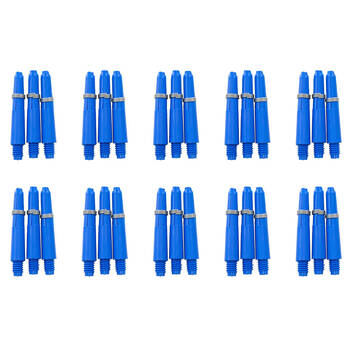 10x 3pc Formula Sports Ring Grip Dart Shafts Stems Medium 48mm Assorted