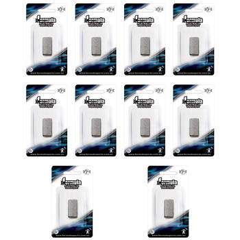 10PK Formula Sports Profiled Dart Points Sharpener Stone Small Grey