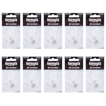 10x 6pc Formula Sports Anodized Alloy Aluminium Dart Flight Protectors Assorted