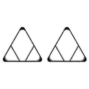 2PK Formula Sports PVC Multi-Game Pool Snooker Billiard 9-Ball Triangle 2in