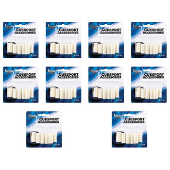 10PK Formula Sports Nylon Pool Snooker Billiard Cue Ferrule for Screw Tip 11mm