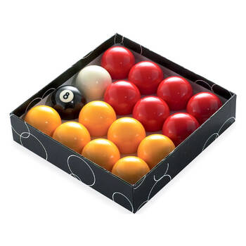 16pc Formula Sports Standard Casino Pool Snooker Billiard Table Balls 2 1/4in