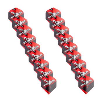 6x 3pc Target Phil Taylor 9FivePower G11 Pro Ultra Dart Flights Replacement Red