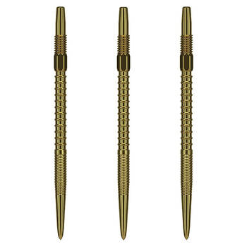 3pc Target Swiss FireDart Point Dart Replacement Spare Tip 26mm Gold