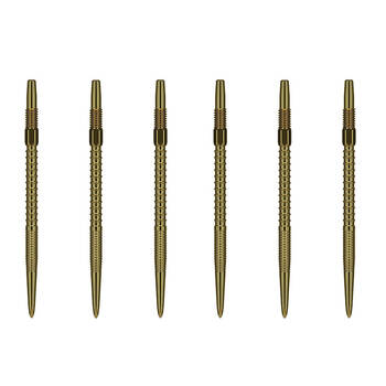 2x 3pc Target Swiss FireDart Point Dart Replacement Spare Tip 30mm Gold