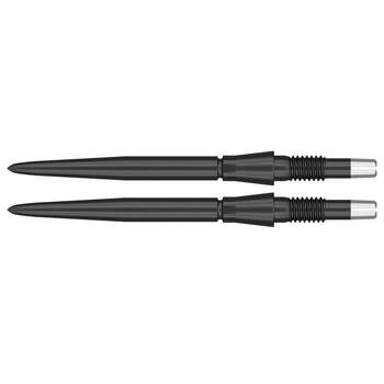 2PK Target Swiss Storm Dart Point Replacement Spare Accessory Tip 26mm Black 