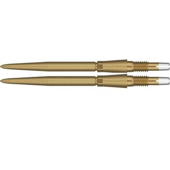 2PK Target Swiss Storm Nano Dart Point Replacement Spare Tip 26mm Gold
