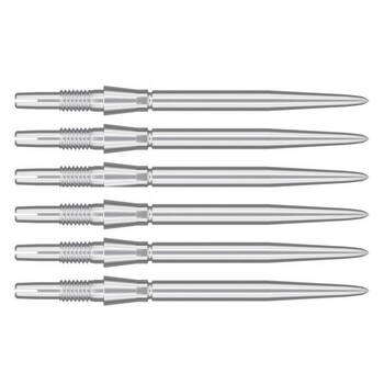 2x 3pc Target Swiss Storm Dart Point Replacement Spare Tip 35mm Silver