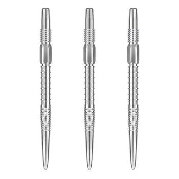 3pc Target Swiss FireDart Point Silver Dart Replacement Spare Tip 40mm