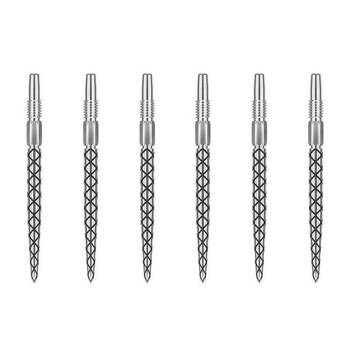 2x 3pc Target Swiss Diamond Pro Silver Dart Point Replacement Spare Tip 40mm