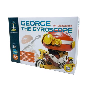 Johnco George The 6-in-1 Gyroscope Kit Kids Learning Toy 8y+