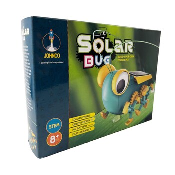 Johnco Solar Powered Bug Pocket Pet Kids Learning Toys 8y+