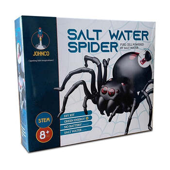 Johnco Salt Water Spider Kit Kids/Toddler Activity Toy 8y+