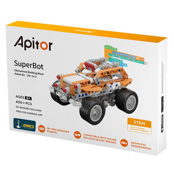 Johnco Apitor SuperBot Robotic Kit Kids Learning Toy 8y+