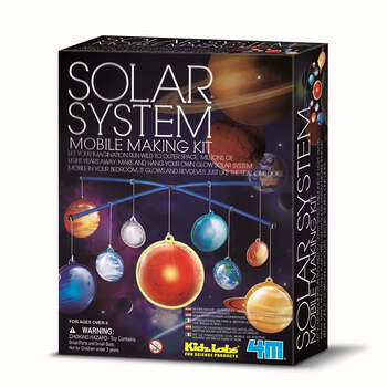 4M Solar System Mobile Making Kit Kids Learning Toy 8y+