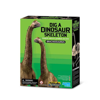 4M KidzLabs Dig a Dinosaur Brachiosaurus Kids Learning Toy 8y+