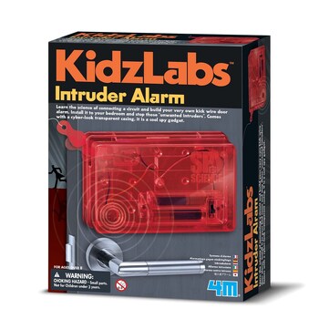 4M KidzLabs Spy Science Intruder Alarm Kids Learning Toy 8y+