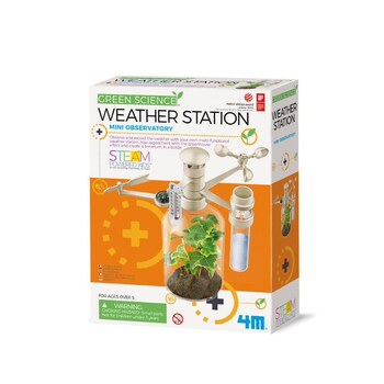 4M Green Science Weather Station Educational Kids Toy 8y+