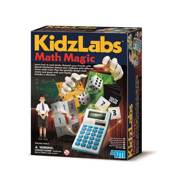4M KidzLabs Math Magic Calculation/Trick Kids Toy 8y+