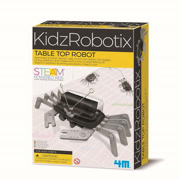 4M KidzRobotix Table Top Robot Crab Kids DIY Toy 8y+