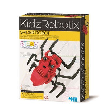 4M KidzRobotix Spider Robot DIY Kids Learning Toy 8y+