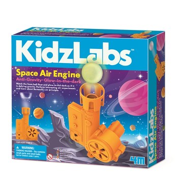 4M KidzLabs Space Air Engine Kids Activity Toy 8y+