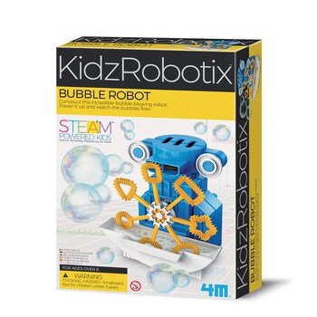 4M KidzRobotix Bubble Robot DIY Build Kids Learning Toy 8y+